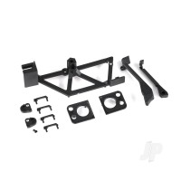 Door handles (4) / light mounts, front (left & right) / light retainers, front bumper (left & right) / fuel cap / snorkel / spare Tyre mount (fits #9712 body)