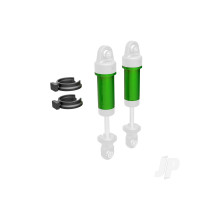 Body, GTM shock, 6061-T6 aluminium (Green-anodised) (includes spring pre-load spacers) (2 pcs)