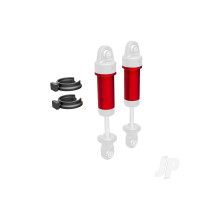 Body, GTM shock, 6061-T6 aluminium (Red-anodised) (includes spring pre-load spacers) (2 pcs)