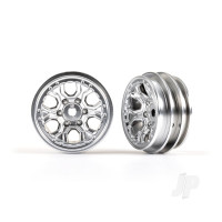Wheels, 1.0in (Statin Chrome) (2 pcs)