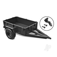 Utility trailer / trailer hitch (assembled) / 3mm spring pre-load spacers (2 pcs) / 2.5x8mm BCS (2 pcs)