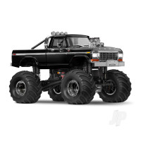 TRX-4MT Ford F-150 1:18 4WD Monster Truck, Black (+ TQ, ECM-2.5, Titan 87T, 750mAh LiPo, USB Charger)