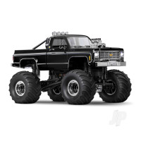 TRX-4MT Chevrolet K10 1:18 4WD RTR Monster Truck, Black (+ TQ, ECM-2.5, Titan 87T, 750mAh LiPo, USB Charger)