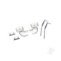 Door handles (left & right) / mirrors, side (left & right) / windshield wipers (fits #9812 body)