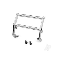 Push bar, bumper, Chrome (assembled) (fits #9834 bumper)