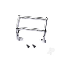 Push bar, bumper, Chrome (assembled) (fits #9836 bumper)