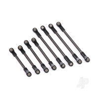 Suspension link set, steel (includes 4x55mm front lower links (2), 4x48mm front upper links (2), 4x74mm rear lower or upper links (4))