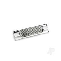 Front grille, 1:18 TRX-4MT Bigfoot No. 1/ tailgate panel (Blue)/ LED lenses (rear, left & right) (fits #9812 body)