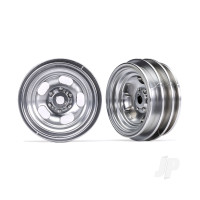 Wheels, 1.0in (Satin Chrome) (2)