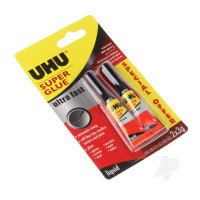 Super Glue Ultra Fast Liquid Glue Twin 3g (2 pcs)