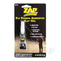 Fly Fishing Adhesives Zap Gel Glue (0.10oz, 3g)
