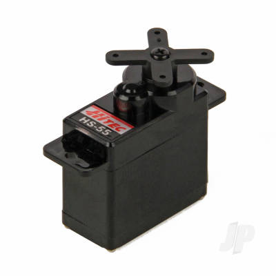HS-55 Ultra-Micro Analogue Coreless Servo 8g 1.3kg/0.14s 4.8V - 6.0V