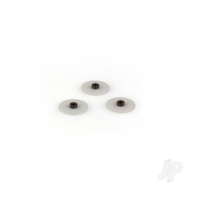 HS625/645/Etc Metal Plastic 1st Gear Set x3