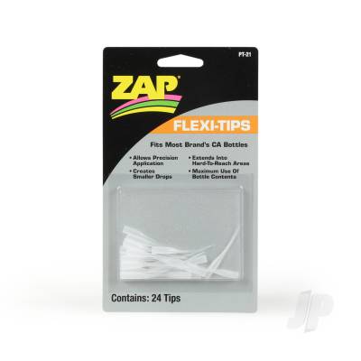 PT21 Flexi-Tips CA Applicators (6 x 24 pcs 144 pcs Total)