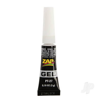 PT27 Zap Gel CA Glue, .10oz (Extra Thick Gel)