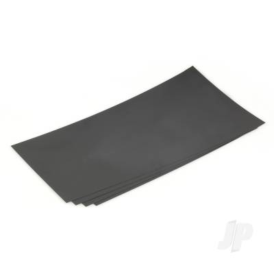 Black Sheet, 1.0 x 150 x 300mm (.040 x 6 x 12in) (2 per pack)