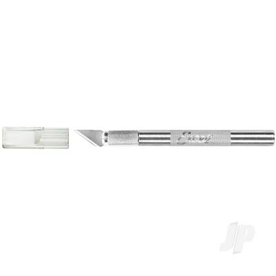 K2 Knife, Medium Duty Round Aluminium with Safety Cap (Carded)