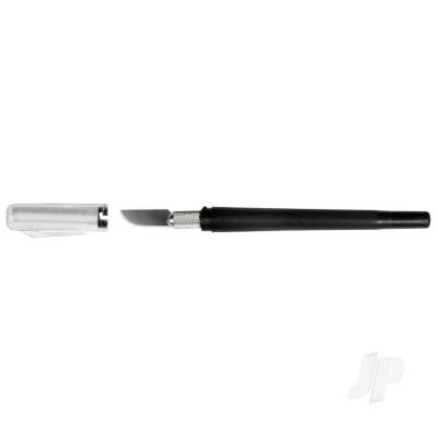K3 Pen Knife, Light Duty Round Handle with Safety Cap (Carded)
