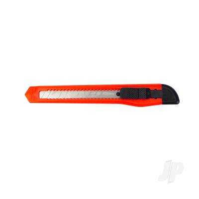 K10 9mm Plastic Snap Knife, Red (Carded)
