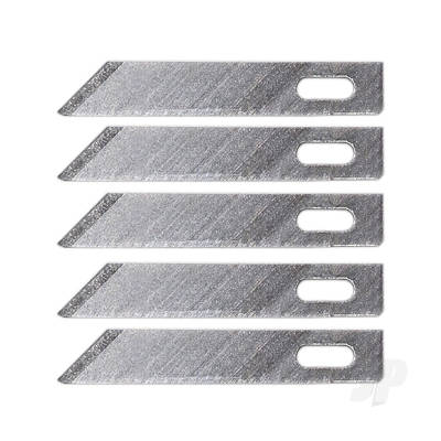 Angled Chisel Blade #5, Shank 0.25" (0.58 cm) (5 pcs) (Carded)