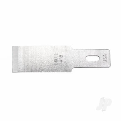 Large Chisel Blade #18 1/2in, Shank 0.345" (0.88 cm) (5 pcs) (Carded)