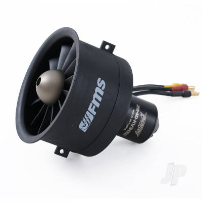 64mm Ducted Fan (12-Blade) With 2840-Kv3150 Motor (4S) (for 2024 64mm F-16/ 2023 64mm F16/ 64mm F-18)