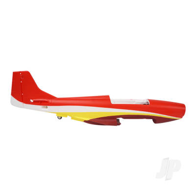 Fuselage (for 1100mm P-51D Mustang) (Dago Red)