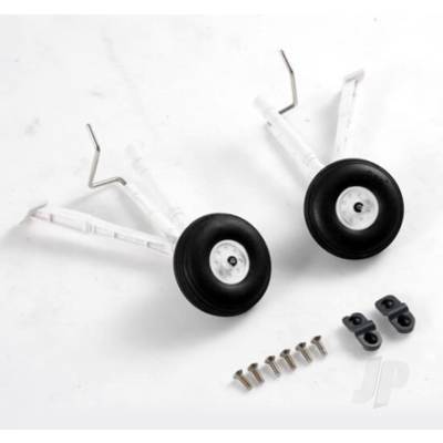 Main Landing Gear Set (Pair) (for 2024 64mm F-16/ 2023 64mm F-16) (Grey)