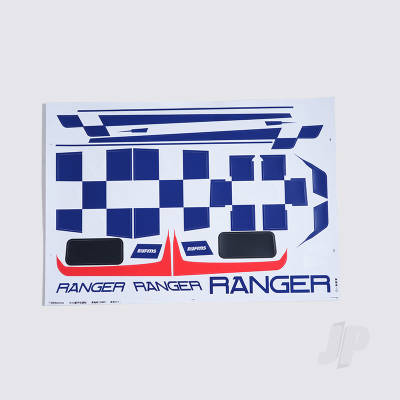 Decal Sheet (for 1200mm Ranger V3) (Red)