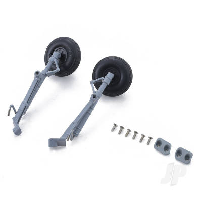 Main Landing Gear Set (for 64mm J-10) (Grey)