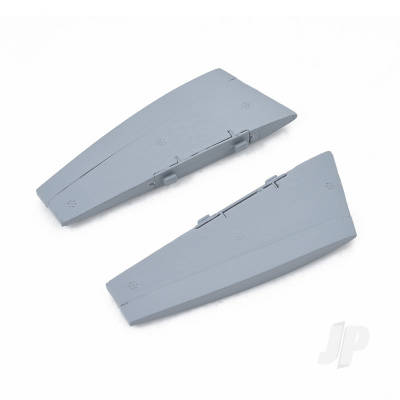 Ventral Fins (for 64mm J-10) (Grey)