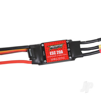 20A ESC With 200 Input Cable XT60 (for 1200mm Super EZ / Ranger)