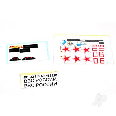 Decal Sheet (for 70mm SU-27)