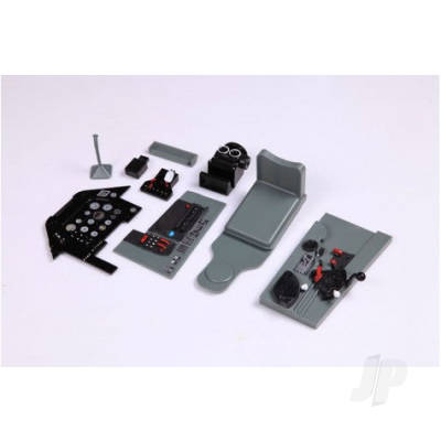 Plastic Scale Cockpit (for 1700mm P51 Red Tail)