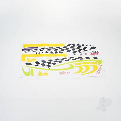 Decal Sheet (for 1100mm P-51D Mustang) (Voodoo)