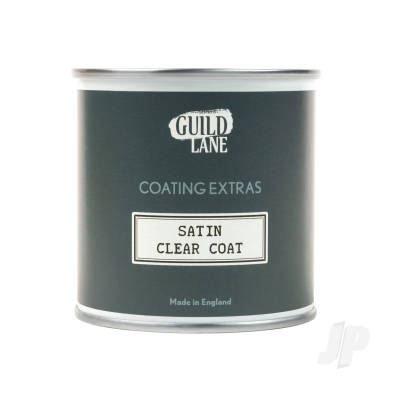 Acrylic Satin Top Coat, Clear (250ml Tin)