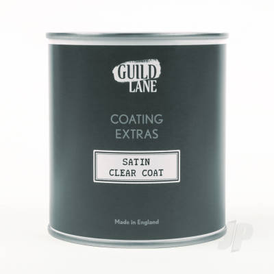 Acrylic Satin Top Coat, Clear (500ml Tin)