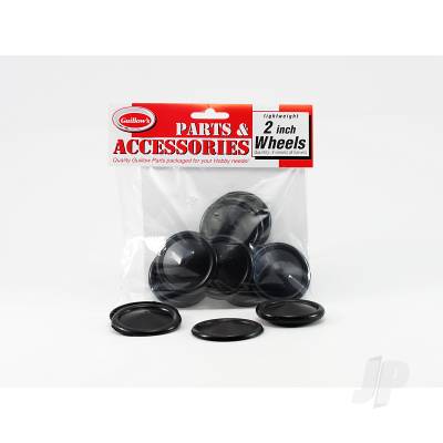 2in Plastic Half Wheel (8 pcs)