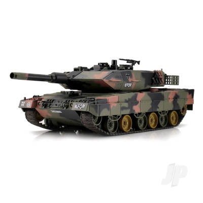 1:24 German Leopard II A5 with Infrared Battle System (2.4GHz + IR Battle System + Shooter + Sound)