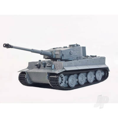 1:24 German Tiger I with Infrared Battle System (Grey) (2.4GHz + IR Battle System + Sound)