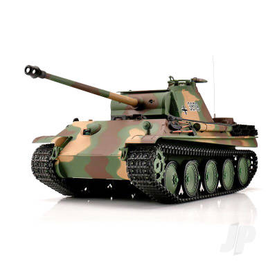 1:16 German Panther Type G I with Infrared Battle System (2.4GHz + Shooter + Smoke + Sound + Metal Gearbox)