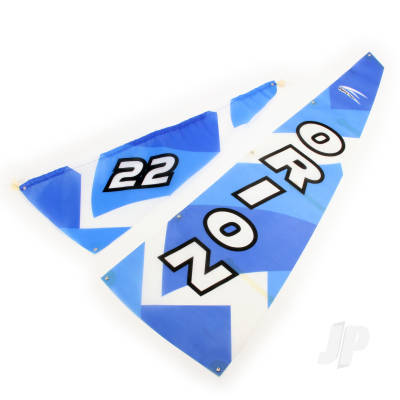 Blue Colour Standard Sails Set
