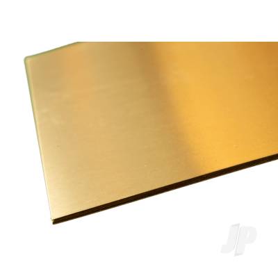 Brass Sheet, .010in x 10 x 4in (Bulk Pack of 6 Items)
