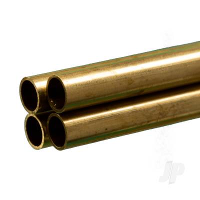 Brass Round Tube, 3/8 x 36in - .029in Wall