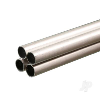 Aluminium Round Tube, 3/8 x 36in - .035in Wall