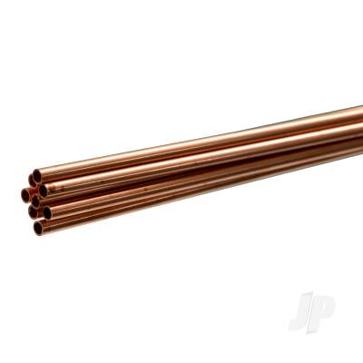 Copper Round Tube, 5/32 x 36in, .014in Wall
