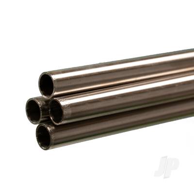 Stainless Steel Round Tube, 5/16 x 36in, 22ga Wall