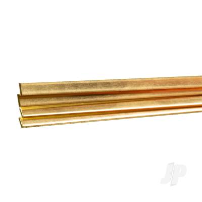 Brass Strip, 1/16 (.064) x 1/4 x 36in