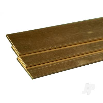 Brass Strip, 1/16 (.064) x 1 x 36in