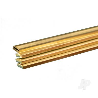 Brass Strip, 3/32 (.093) x 1/4 x 36in